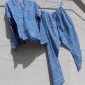 Craft Sisters - Classic Pyjamas Blockprint - 230 Blue Opal