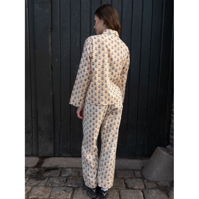 Craft Sisters - Classic Pyjamas Blockprint - 921 Retro Flower