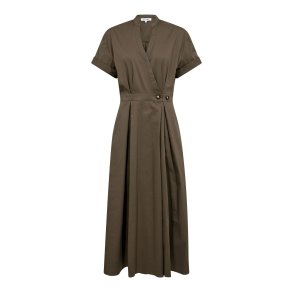 Co`couture - ElaraCC SS Wrap Dress - Olive