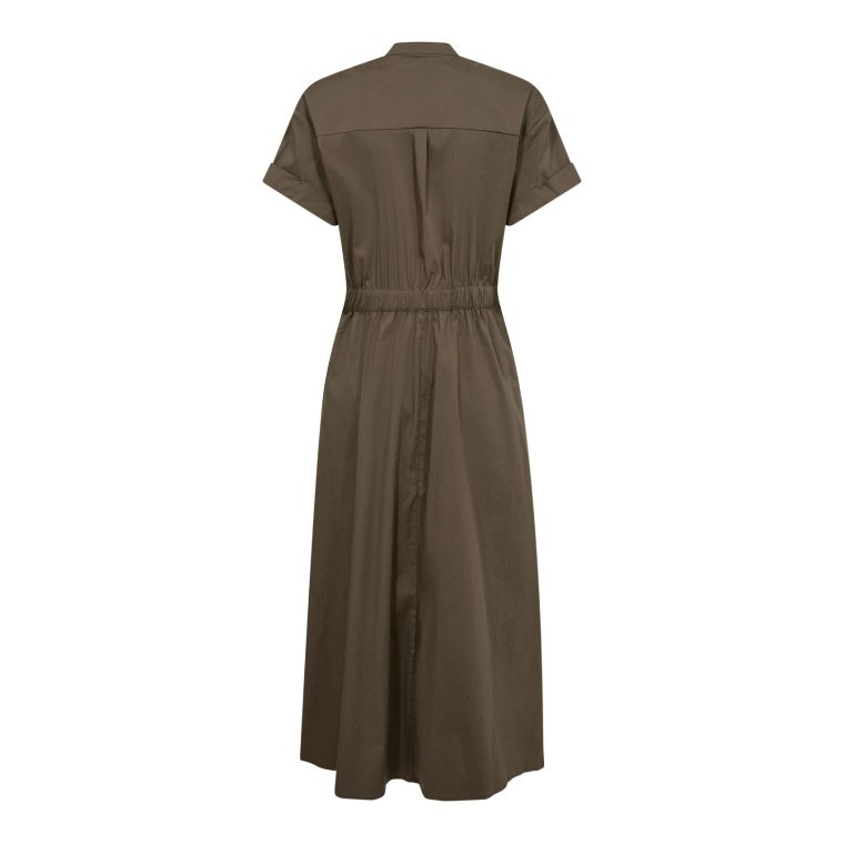 Co`couture - ElaraCC SS Wrap Dress - Olive