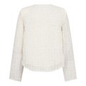 Co`couture - BaltaCC Padded V-Blouse - Off-White