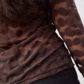 Co`couture - PenolaCC O-Neck Blouse - Brown