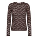 Co`couture - PenolaCC O-Neck Blouse - Brown