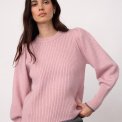 Co`couture - RowCC Puff Rib O-Knit - Rosebloom