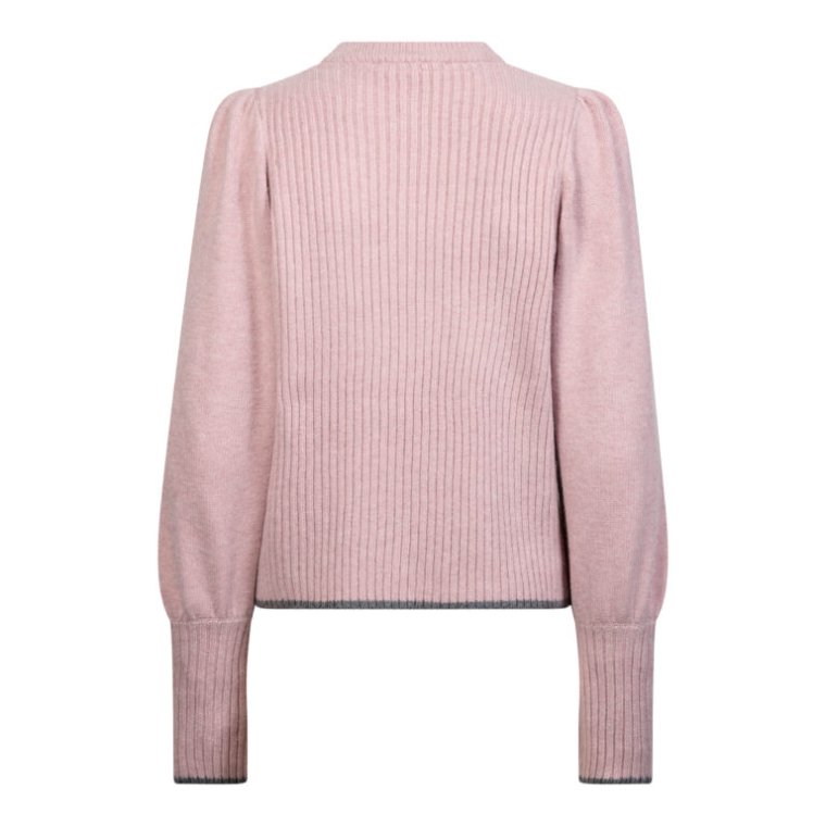 Co`couture - RowCC Puff Rib O-Knit - Rosebloom