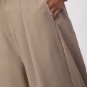 Co`couture - LunaCC Pleat Pant - Taupe