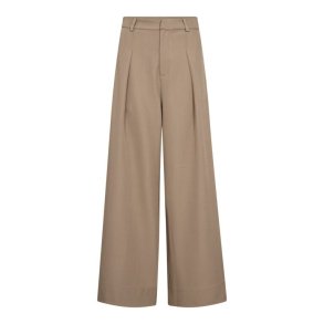 Co`couture - LunaCC Pleat Pant - Taupe