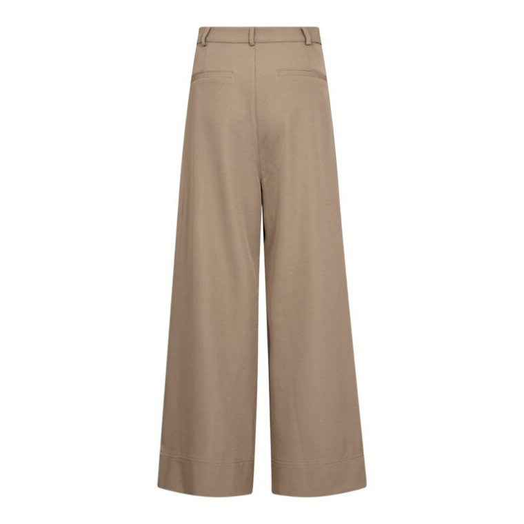 Co`couture - LunaCC Pleat Pant - Taupe