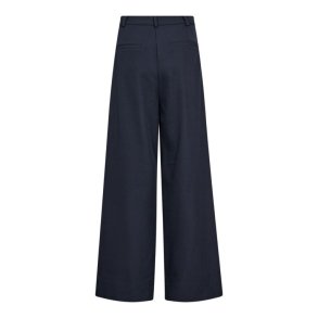 Co`couture - LunaCC Pleat Pant - Navy
