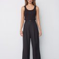 Co`couture - LunaCC Pleat Pant - Black