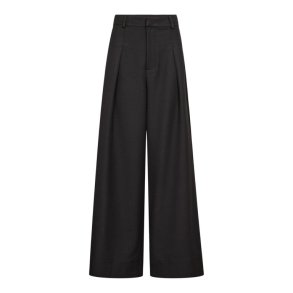 Co`couture - LunaCC Pleat Pant - Black