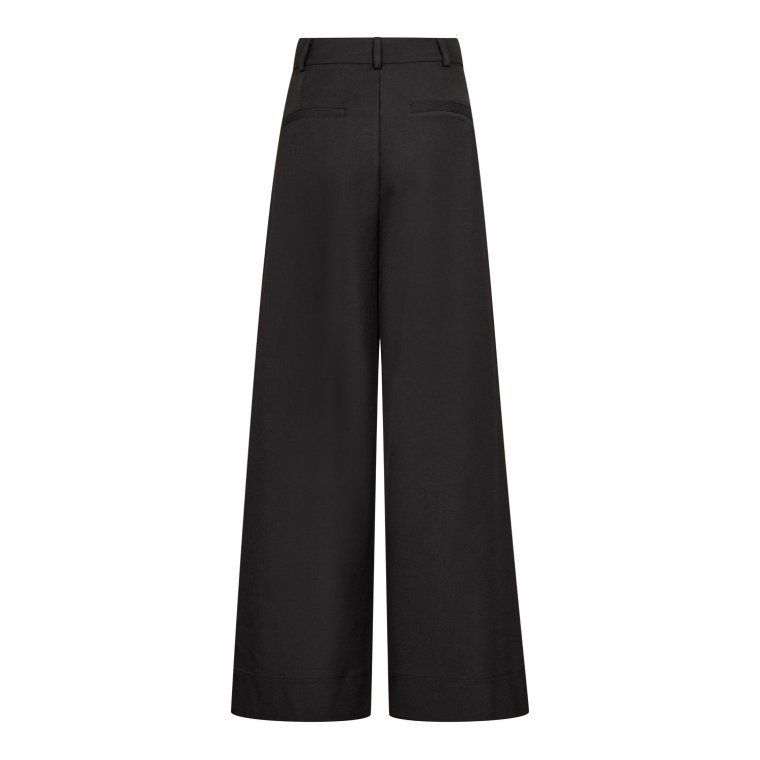 Co`couture - LunaCC Pleat Pant - Black