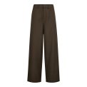 Co`couture - LunaCC Wide Pant - Dark Brown