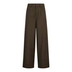 Co`couture - LunaCC Wide Pant - Dark Brown
