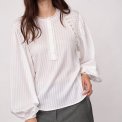 Co`couture - SenneCC Lace Blouse - White