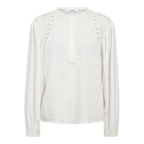 Co`couture - SenneCC Lace Blouse - White