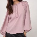 Co`couture - SenneCC Lace Blouse - Dusty Rose
