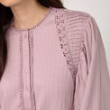 Co`couture - SenneCC Lace Blouse - Dusty Rose