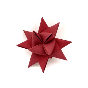 Stjernefabrikken - Sejldug julestjerne - rd