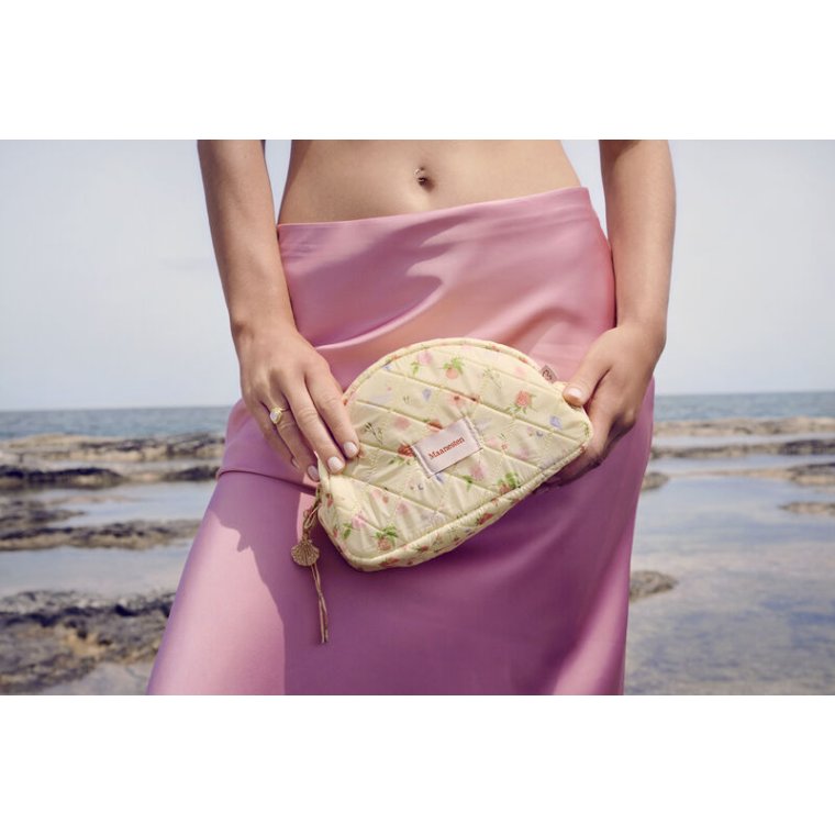 Maanesten - Makeup Bag Medium Roses and Shells