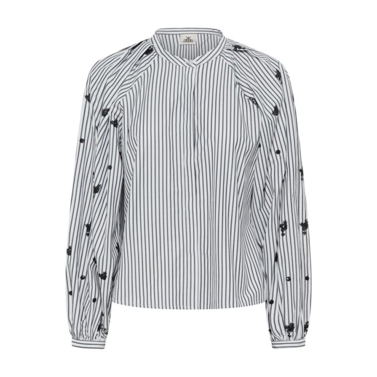 Karen By Simonsen - KBEgoni Blouse - Ombre Blue stripe