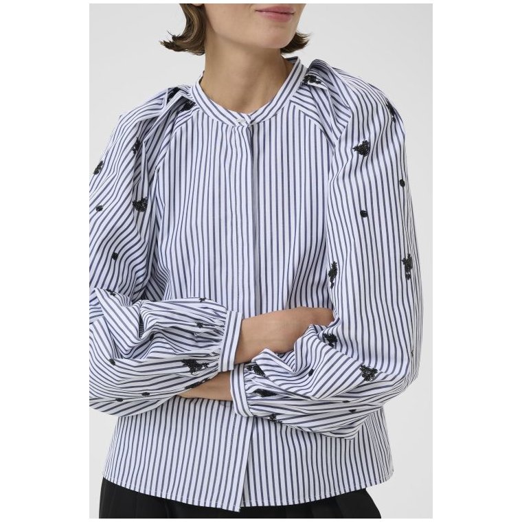 Karen By Simonsen - KBEgoni Blouse - Ombre Blue stripe