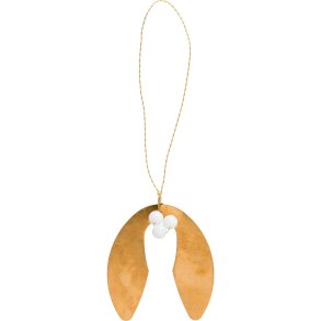 IB LAURSEN - Pakkepynt mistelten m/perler Gloria