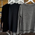 By Basics - 4068 sweather w/small turtleneck l/s - black