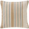 IB LAURSEN - Pudebetr�k med fyld - h�rfarvet m/rosa, lysegr�n, m�rkegr�n og sand striber