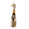 Vondels - Julekugle - glas - Champagne bottle popping