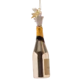 Vondels - Julekugle - glas - Champagne bottle popping