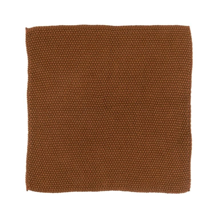 IB LAURSEN - Karklud Mynte cognac strikket