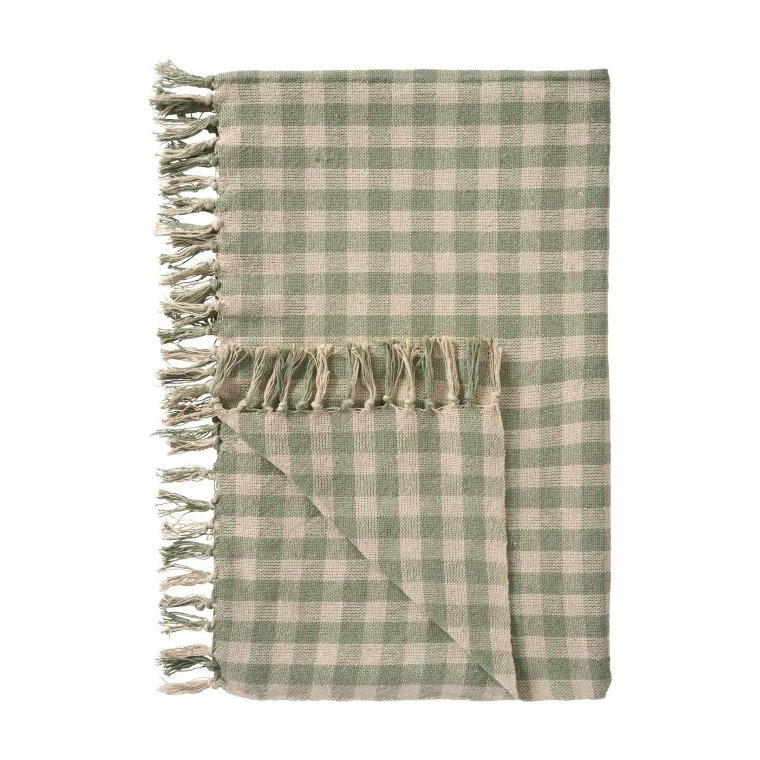 Ib Laursen - Plaid natur/st�vgr�nne tern