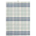 IB LAURSEN - Viskestykke Lucy m/lysebl�, m�rkebl� og hvide striber