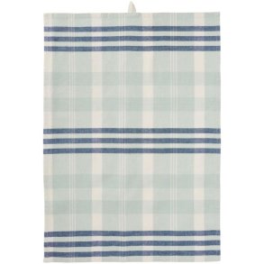 IB LAURSEN - Viskestykke Lucy m/lysebl�, m�rkebl� og hvide striber