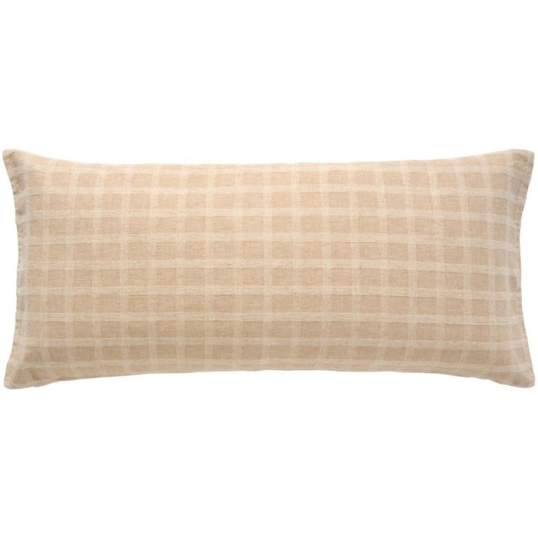 Ib Laursen - Pudebetr�k med fyld - tern tone i tone naturfarvet