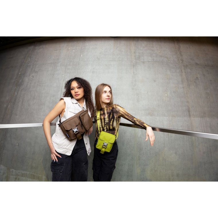 KINTOBE - NICO CROSSBODY BAG - Space green