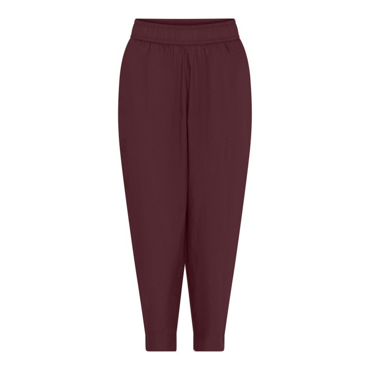 FRAU - Oslo ankle pant - Red Mahogany