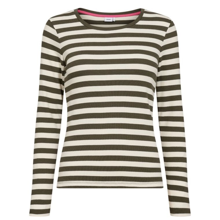 NMPH - NUMIXIE LS T-SHIRT - GOTS - Grape leaf
