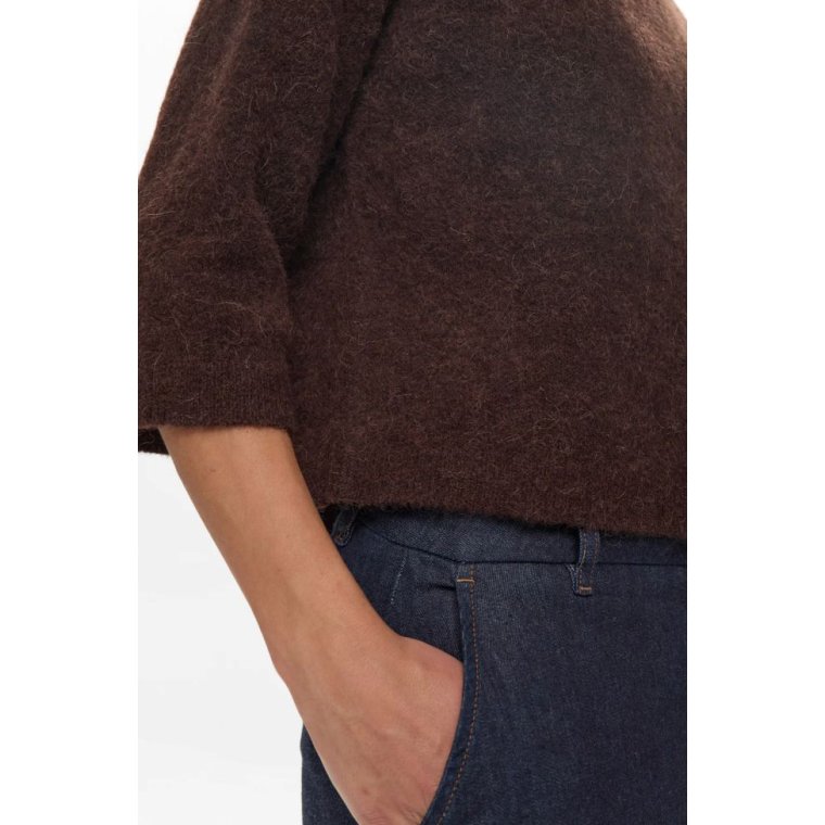 NMPH - NURIETTE SELMA PULLOVER - Black Coffee