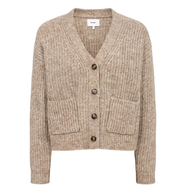 NMPH - NUZINDI SHORT CARDIGAN - Sun Kiss