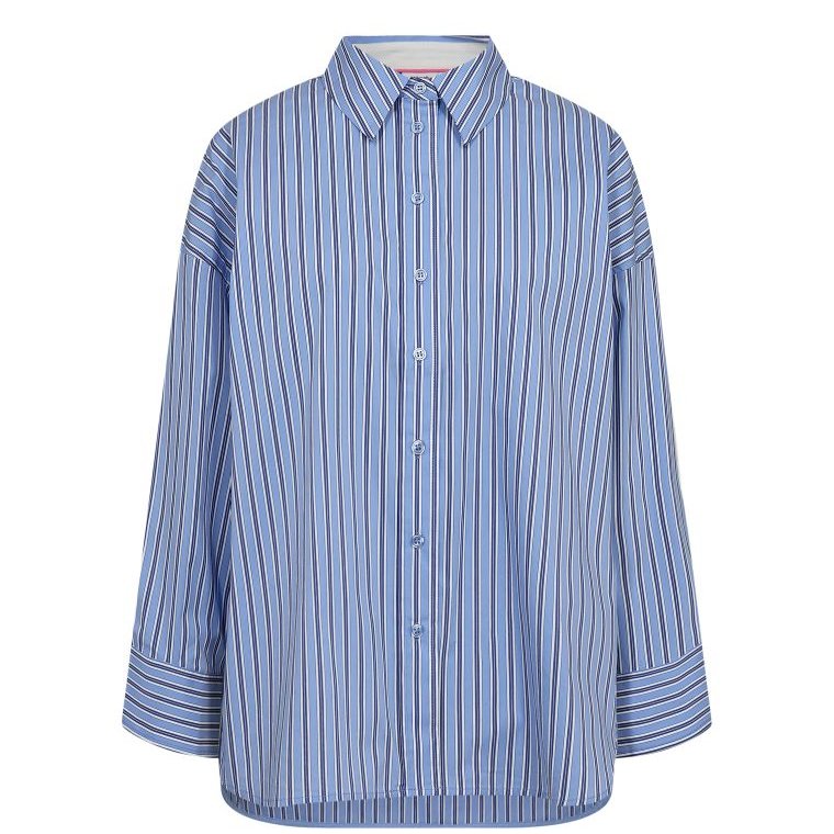 NMPH - NUELOISE STRIPE SHIRT - Granada Sky