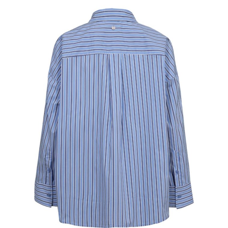 NMPH - NUELOISE STRIPE SHIRT - Granada Sky