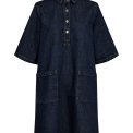 NMPH - NULONDON DRESS - Dark Blue Denim