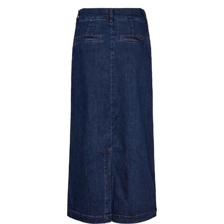 NMPH - NUAMBER SKIRT	 - Dark Blue Denim 1