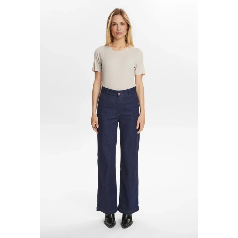 NMPH - NUAMBER SHORT - Dark Blue Denim 1