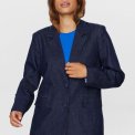 NMPH - NUALETTA BLAZER - Dark Blue Denim