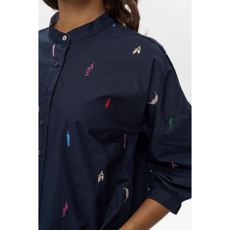 NMPH - NUKIVA SHIRT - Dark Sapphire