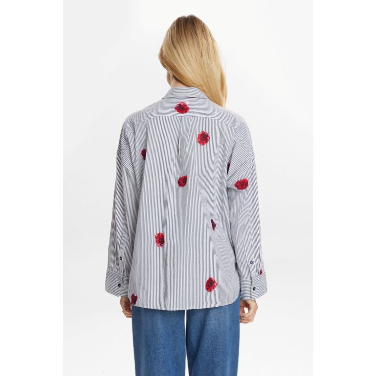 NMPH - NUTILLIE SHIRT - Dark Sapphire