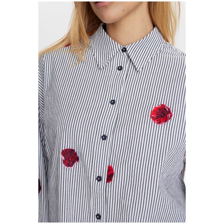 NMPH - NUTILLIE SHIRT - Dark Sapphire